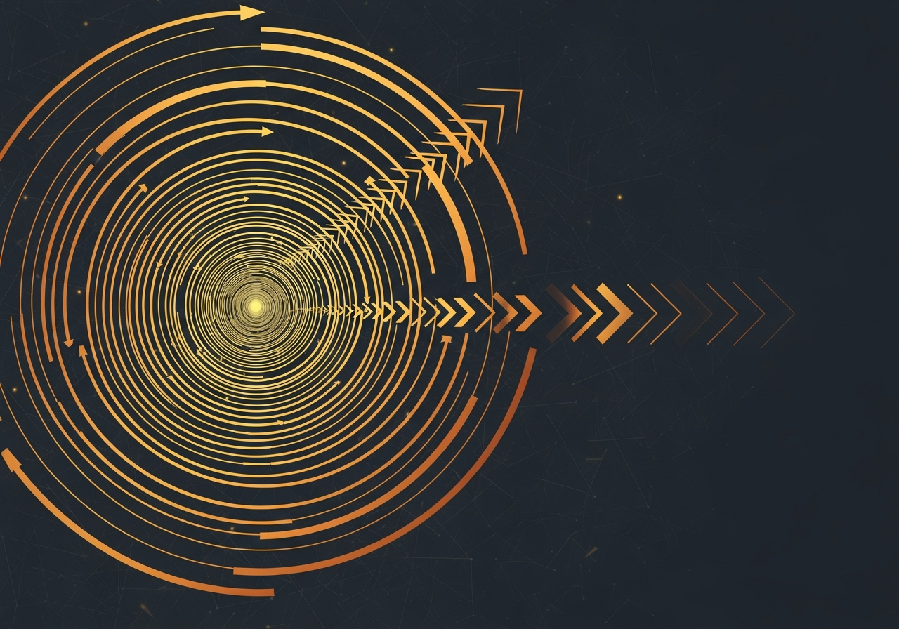 Layered market lines suggesting volatility and economic pressure